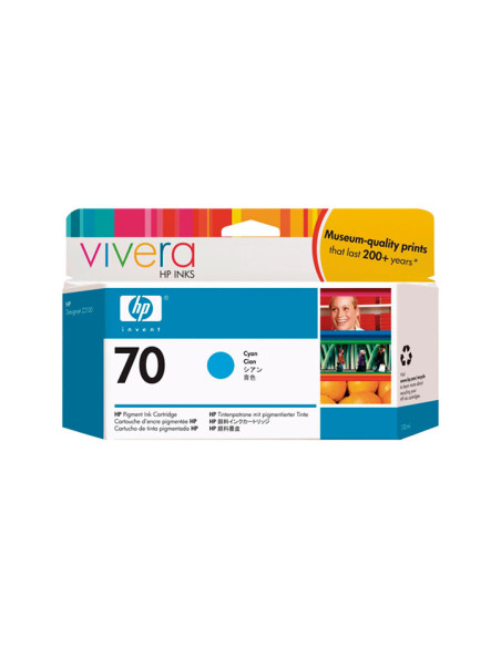 CARTUCHO INKJET HP C9452A N70 DESIGNJET Z2100Z2100 GPZ3100Z3100 GPZ3100PS GPZ3200Z3200PSZ5200Z5200PS CIAN 130 ML
